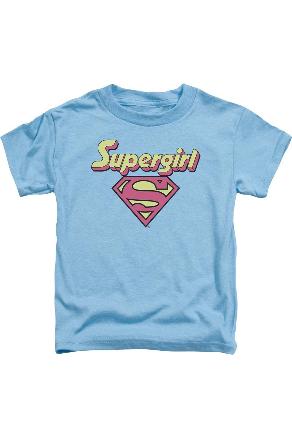 

Футболка с коротким рукавом для малышей "Я - Супергерл" DC Comics Gildan, синий
