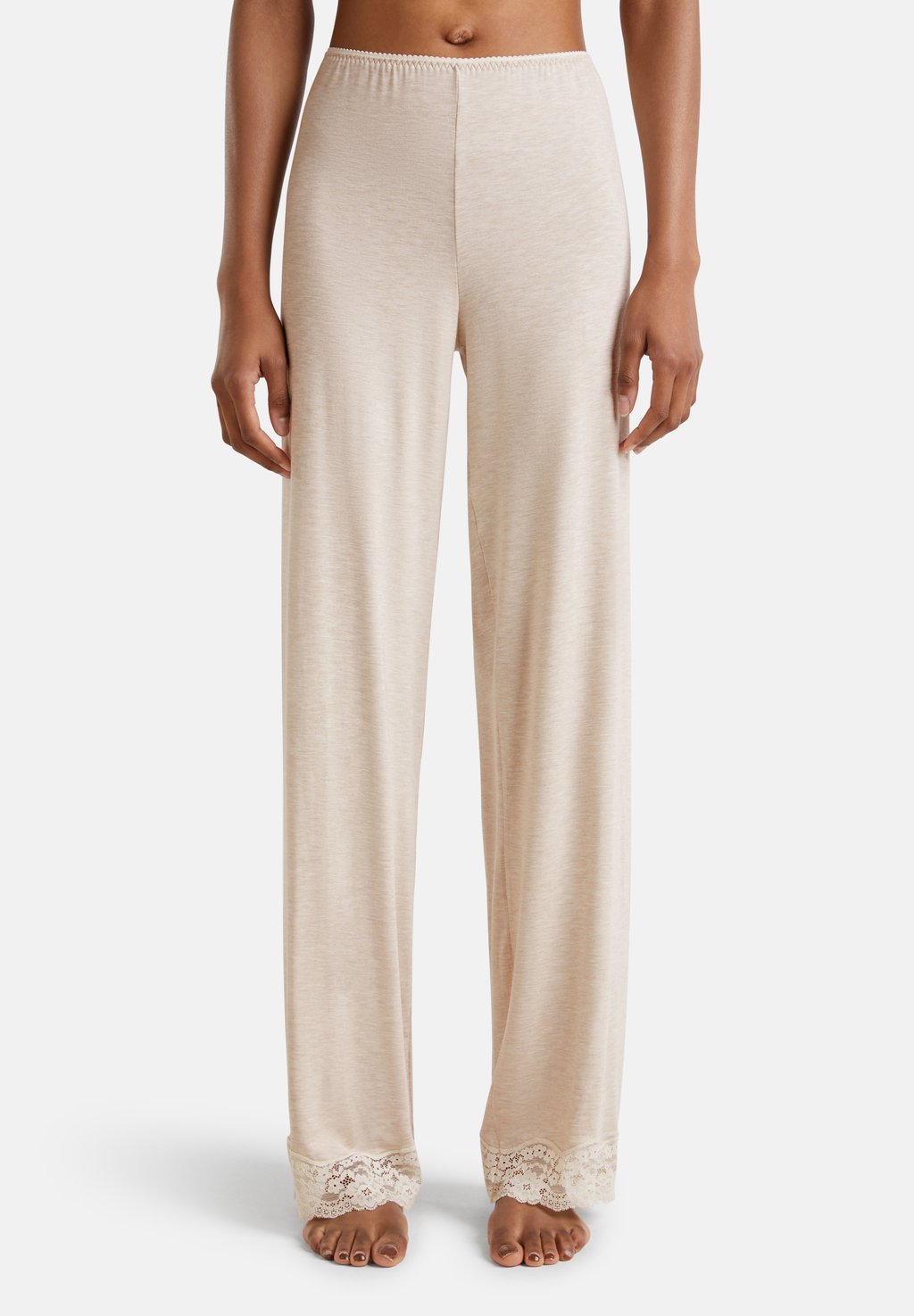 

Пижамные штаны FLOWY WITH United Colors of Benetton, бежевый