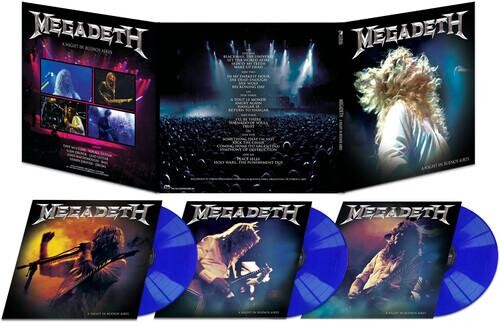 

Виниловая пластинка Megadeth - Night In Buenos Aires (Blue Vinyl)