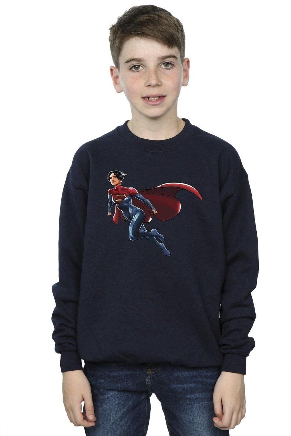 

Толстовка «Флэш-Супергёрл» DC Comics, темно-синий