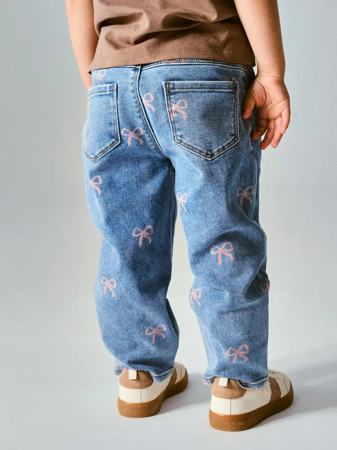 Джинсы Name It Regular Jeans NMFBELLA синего цвета — фото 4