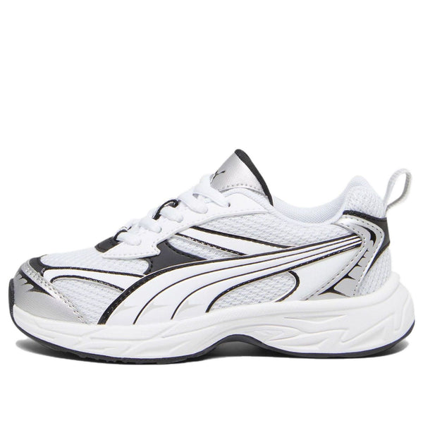 

Кроссовки morphic 'feather grey black' Puma, серый