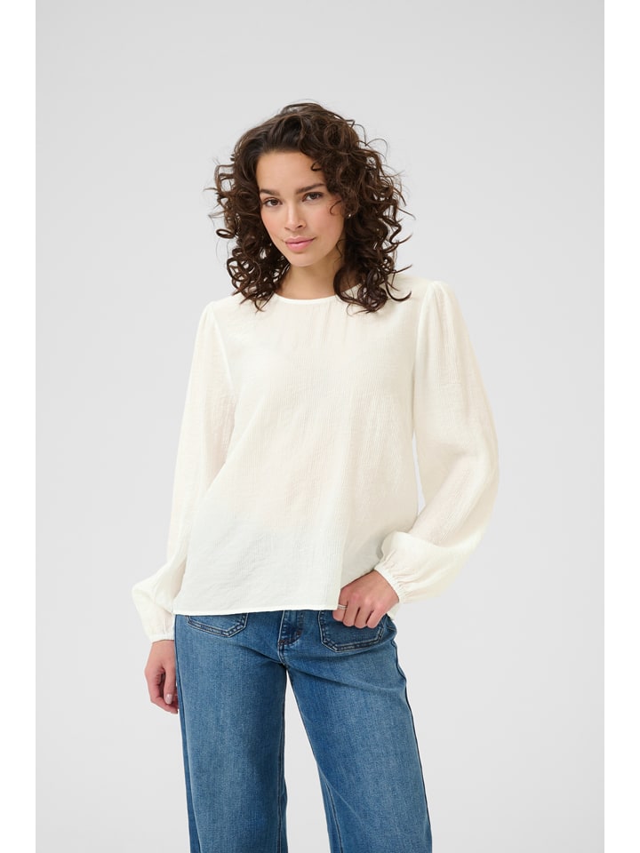 

Kaffe Блузка кремового цвета