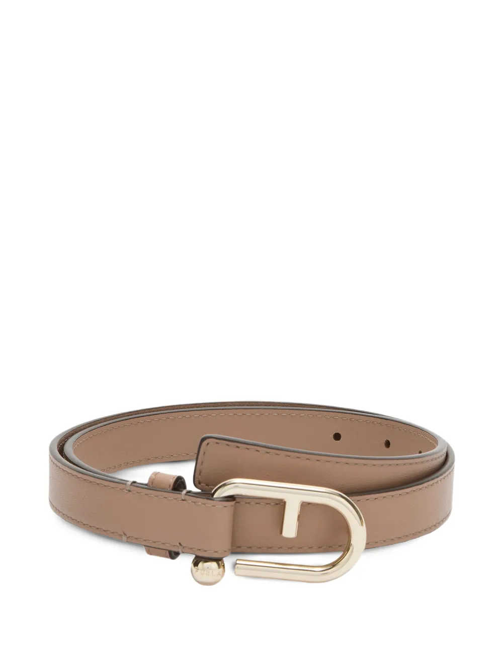 

Ремень nuvola с пряжкой Furla, бежевый