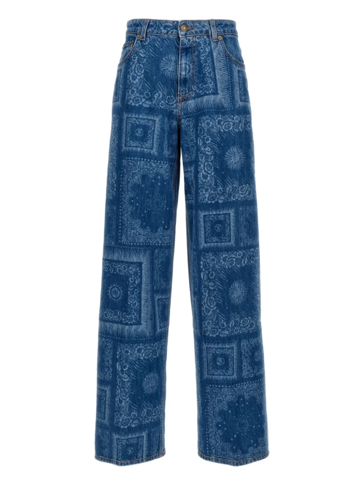 

Roberto Cavalli широкие джинсы, синий