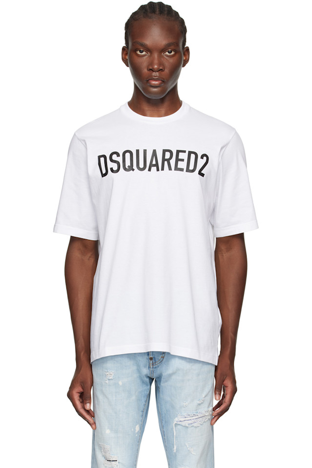 

Футболка свободного кроя Dsquared2, белый