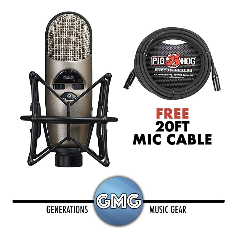 

Конденсаторный микрофон CAD M179 Variable Pattern Condenser Microphone