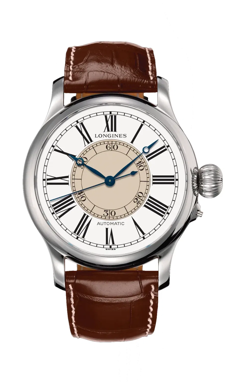 LONGINES WEEMS ЧАСЫ С НАСТРОЙКОЙ СЕКУНДЫ - L2.713.4.11.0, серебряный