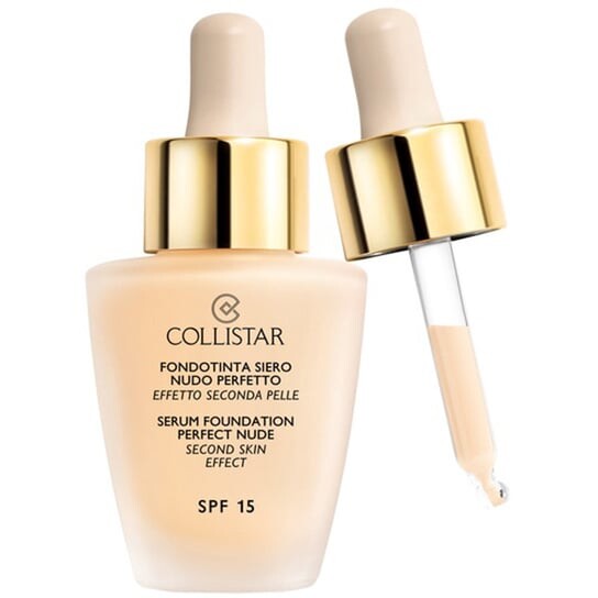 

Тональный крем-сыворотка Perfect Nude, тональный крем для лица 4 Sabbia, SPF 15, 30 мл Collistar