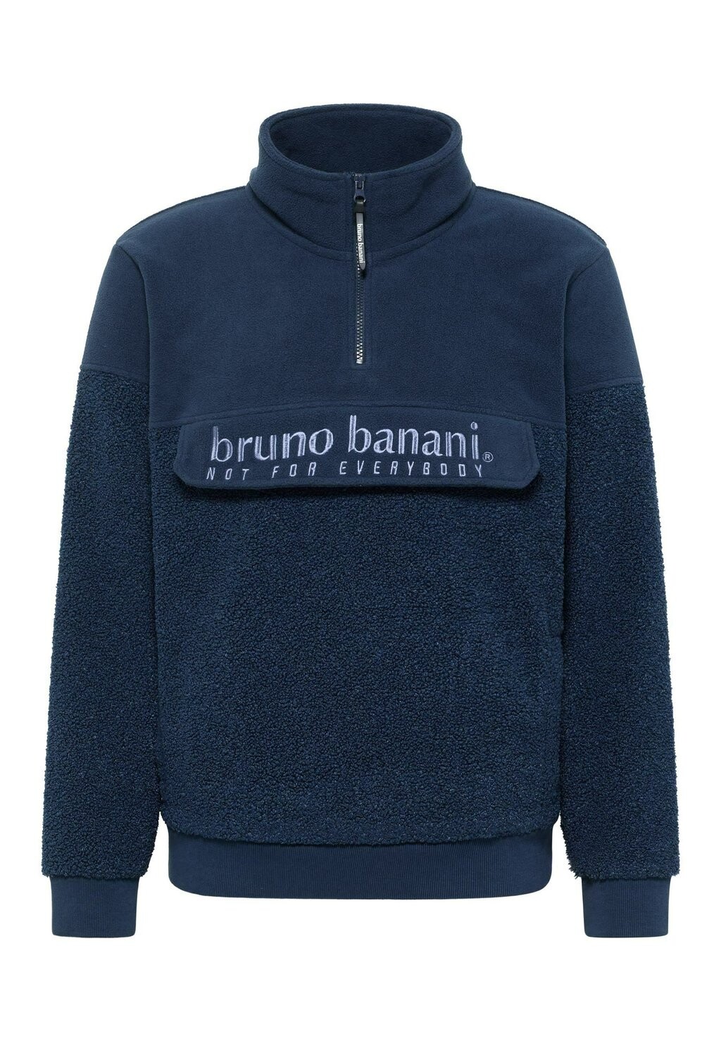 

Флисовый джемпер TROYER CASH Bruno Banani, синий