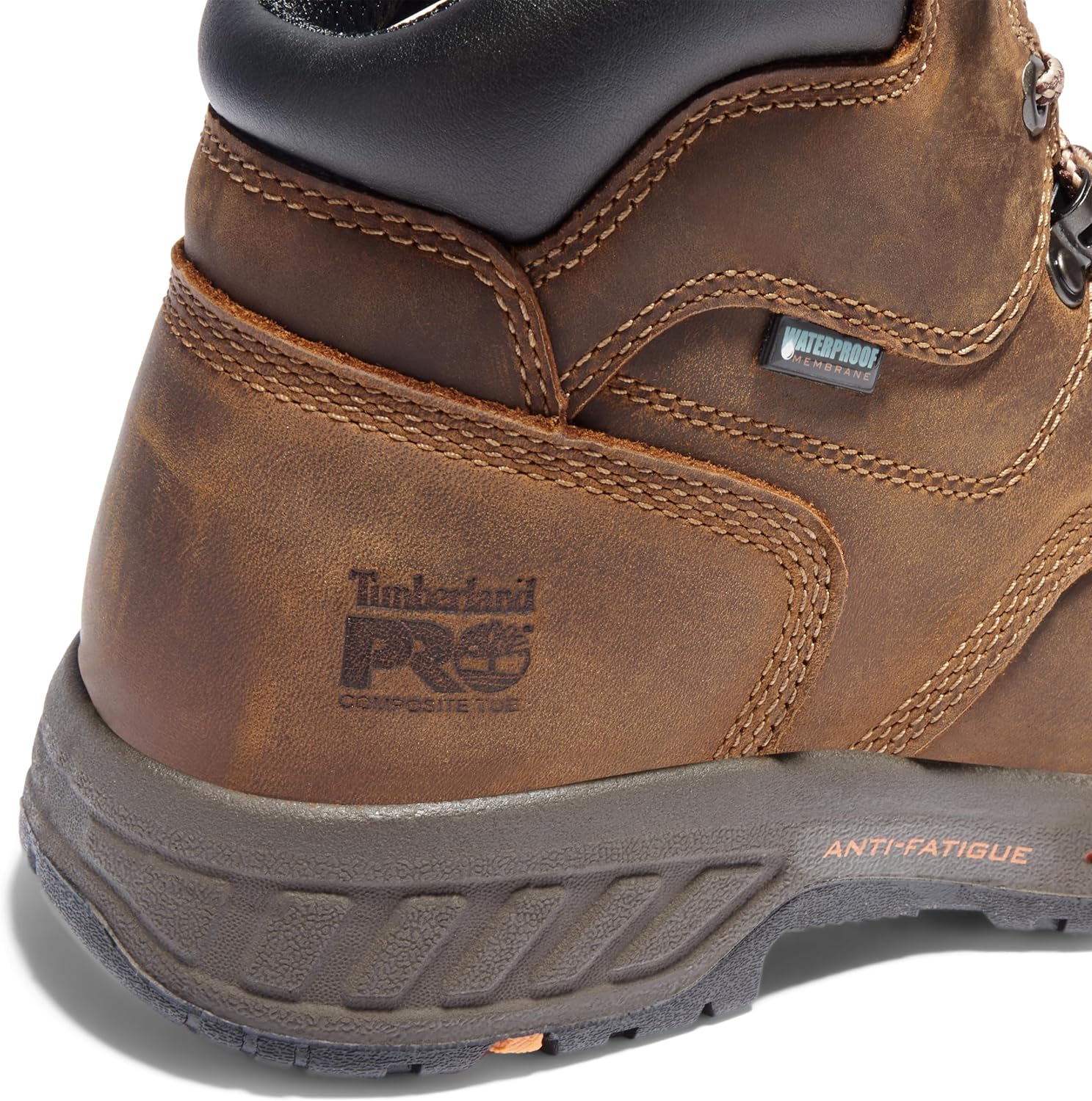Timberland PRO мужские, Helix HD 6 дюймов рабочие ботинки, Brown-2024 New — фото 3