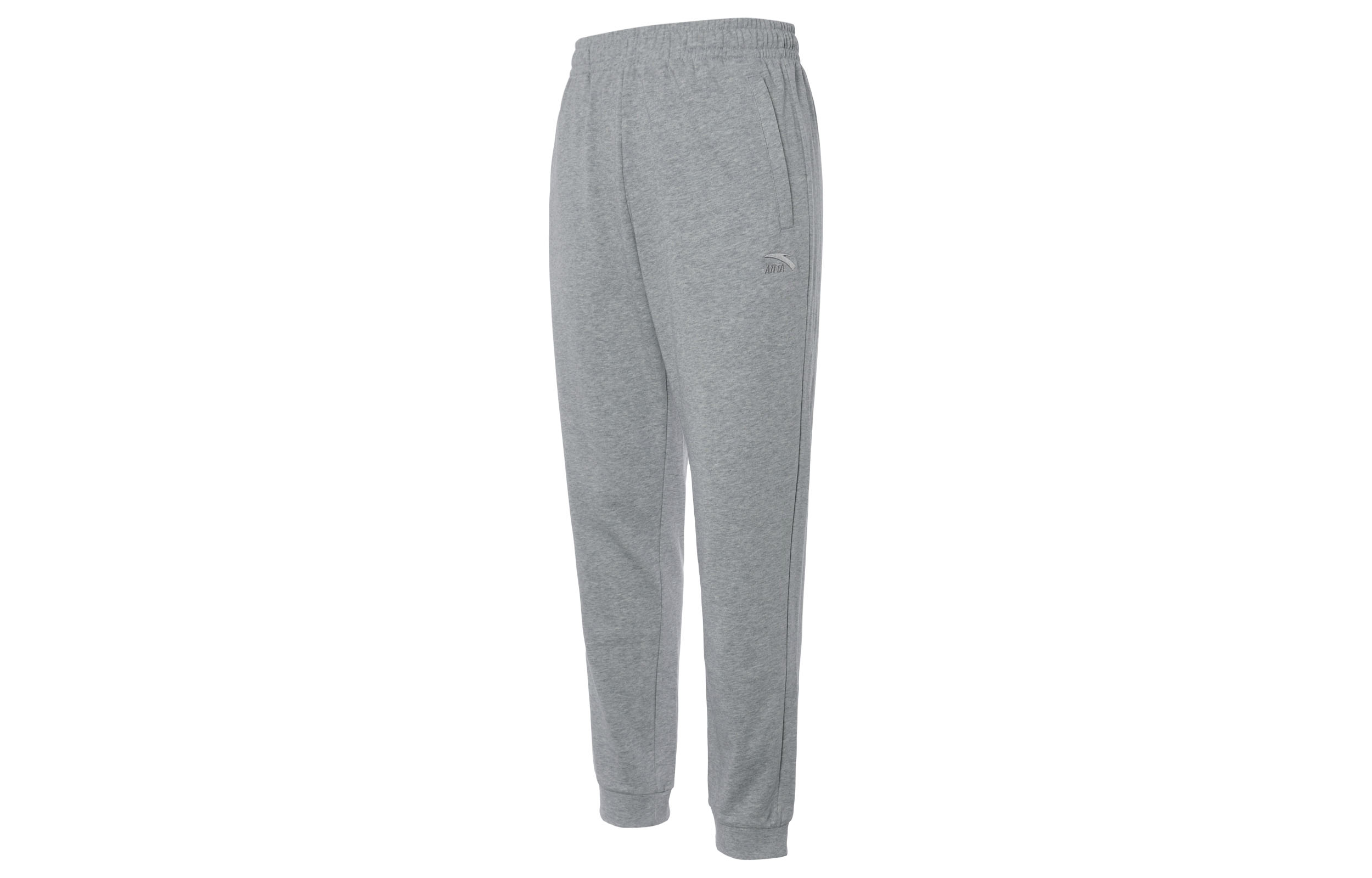 

Life Collection Knitted Sweatpants Men's Gray Heather Gray ANTA, серый