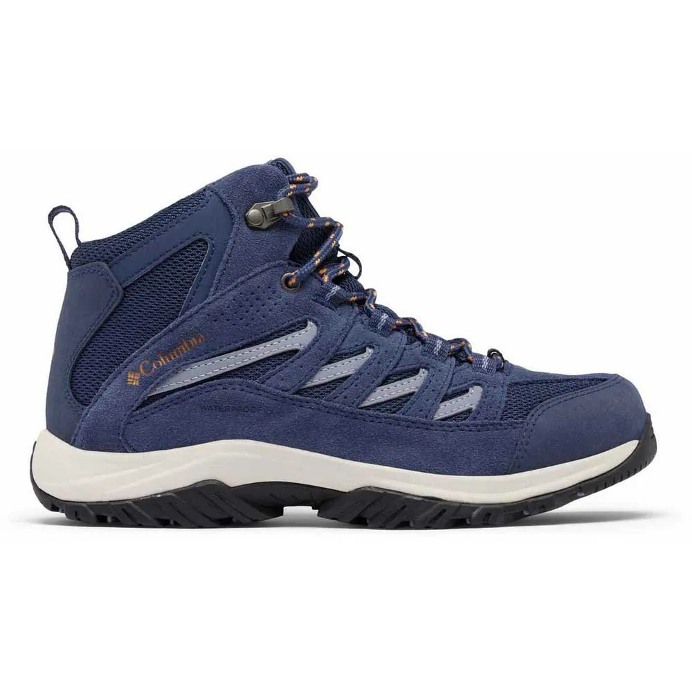 

Треккинговые ботинки Columbia Crestwood Mid Waterproof, синий