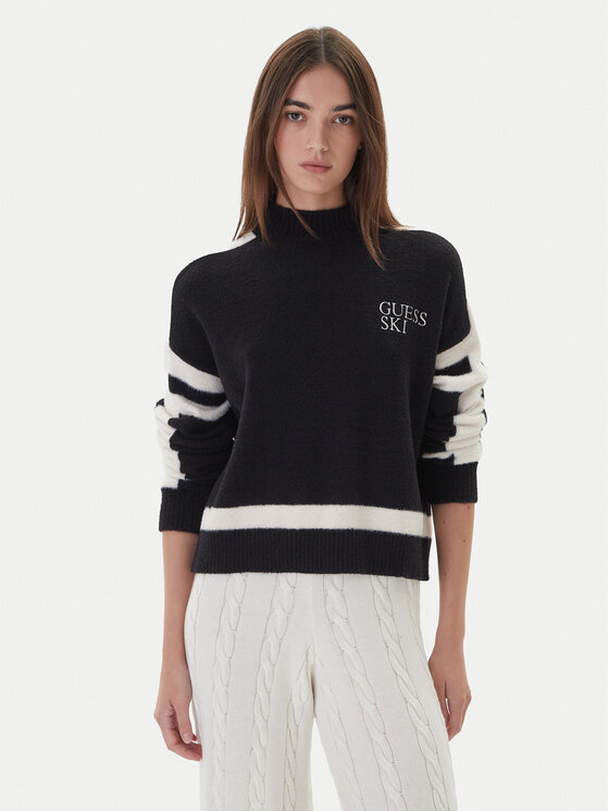 

Водолазка relaxed fit W5BR78 Z4242 Guess, черный