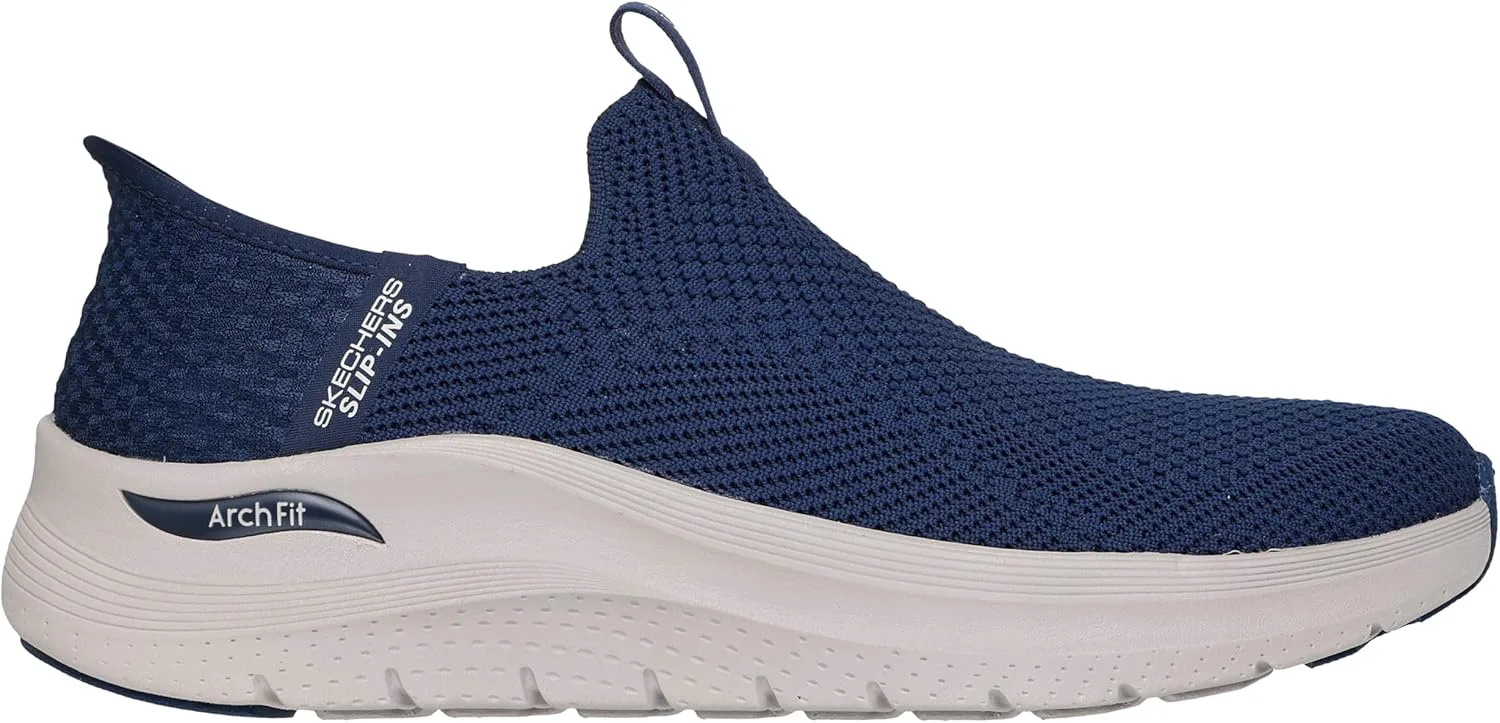 Мужские кроссовки Skechers Edgeride Raygo с легким надеванием без рук, синий