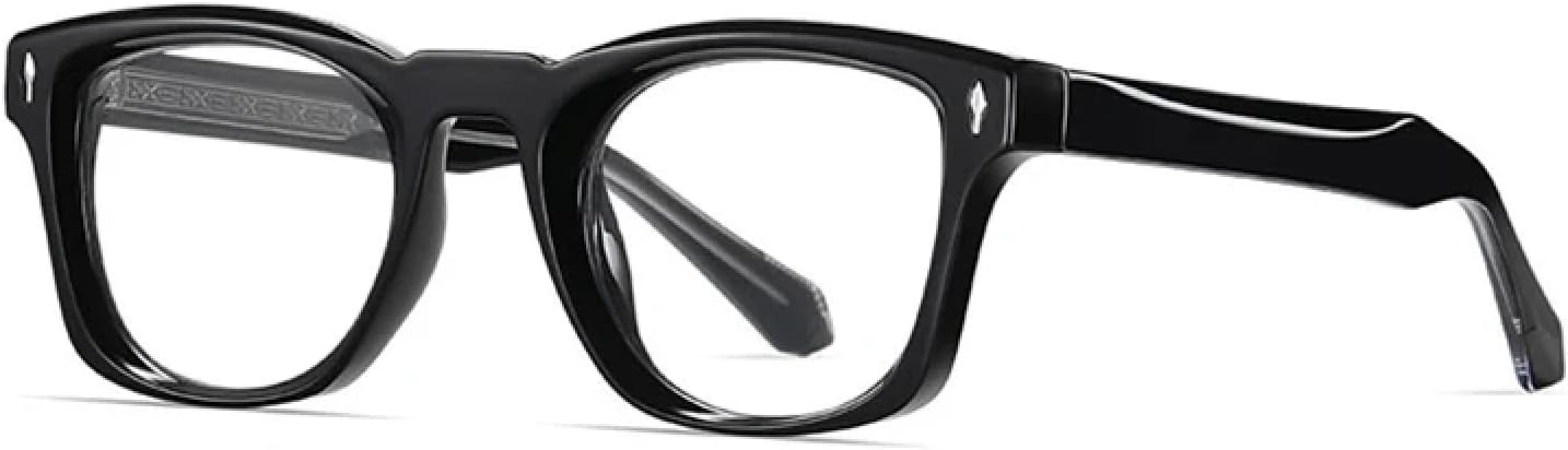 

Модные женские солнцезащитные очки класса люкс в стиле ретро с заклепками, мужские в стиле панк, прозрачные с градиентом, защита от УФ-излучения UV400 TVTBBVV, Black Clear