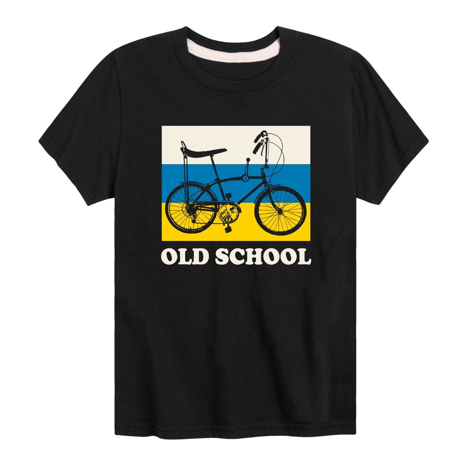 

Футболка Old School с рисунком для мальчиков 8–20 лет Licensed Character, черный