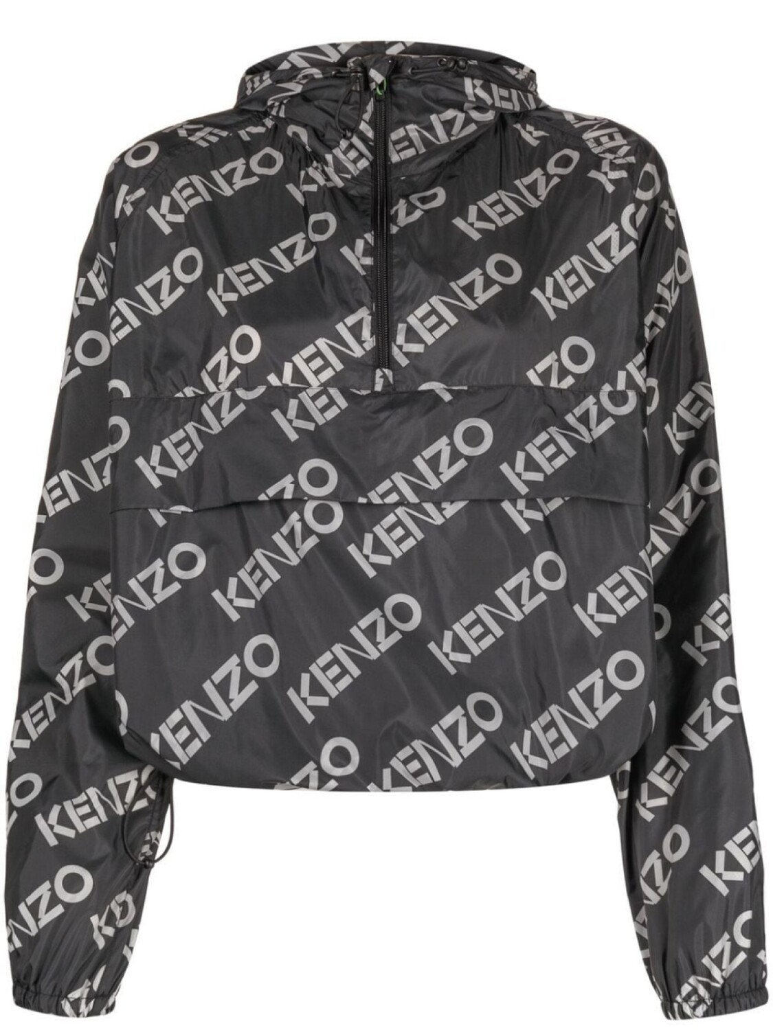 

Пуховик с логотипом Kenzo, черный