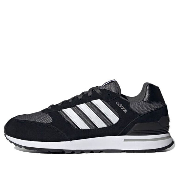 

Кроссовки adidas Run 80s 'Black White', черный