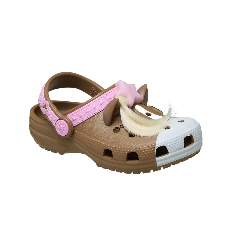 Детские EVA босоножки Crocs, Chocolate — фото 3