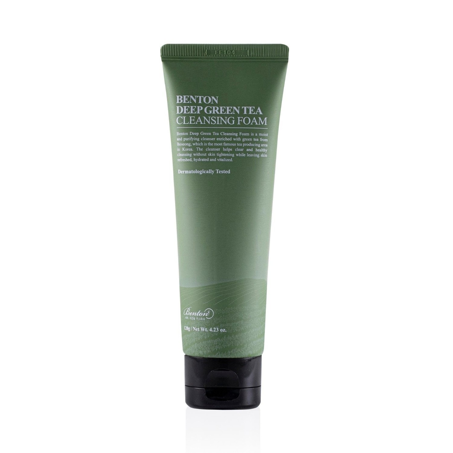 

Очищающая пенка для лица benton deep green tea cleansing foam Benton, вес 120 гр.