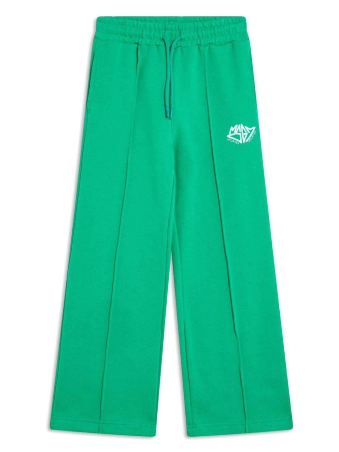 

Спортивные брюки с логотипом MSGM Kids, зеленый