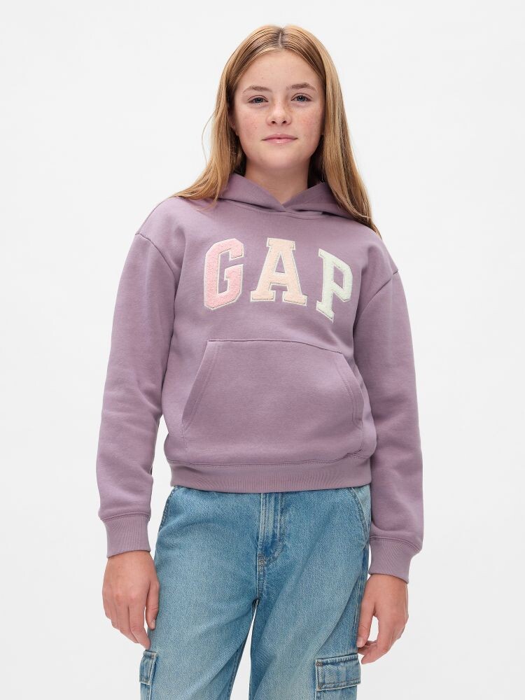 

Детская толстовка с логотипом Gap, фиолетовый
