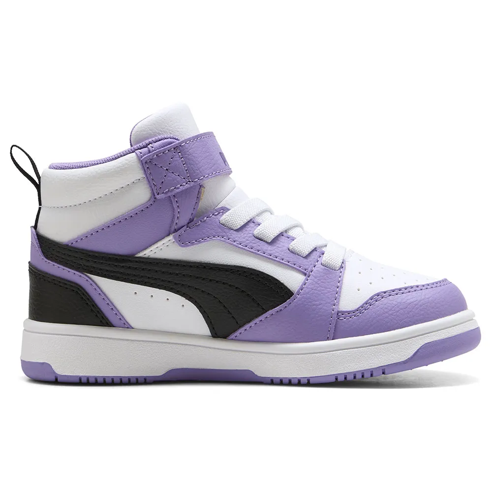 Кроссовки Puma Rebound V6 Mid AC+ PS, белый — фото 3