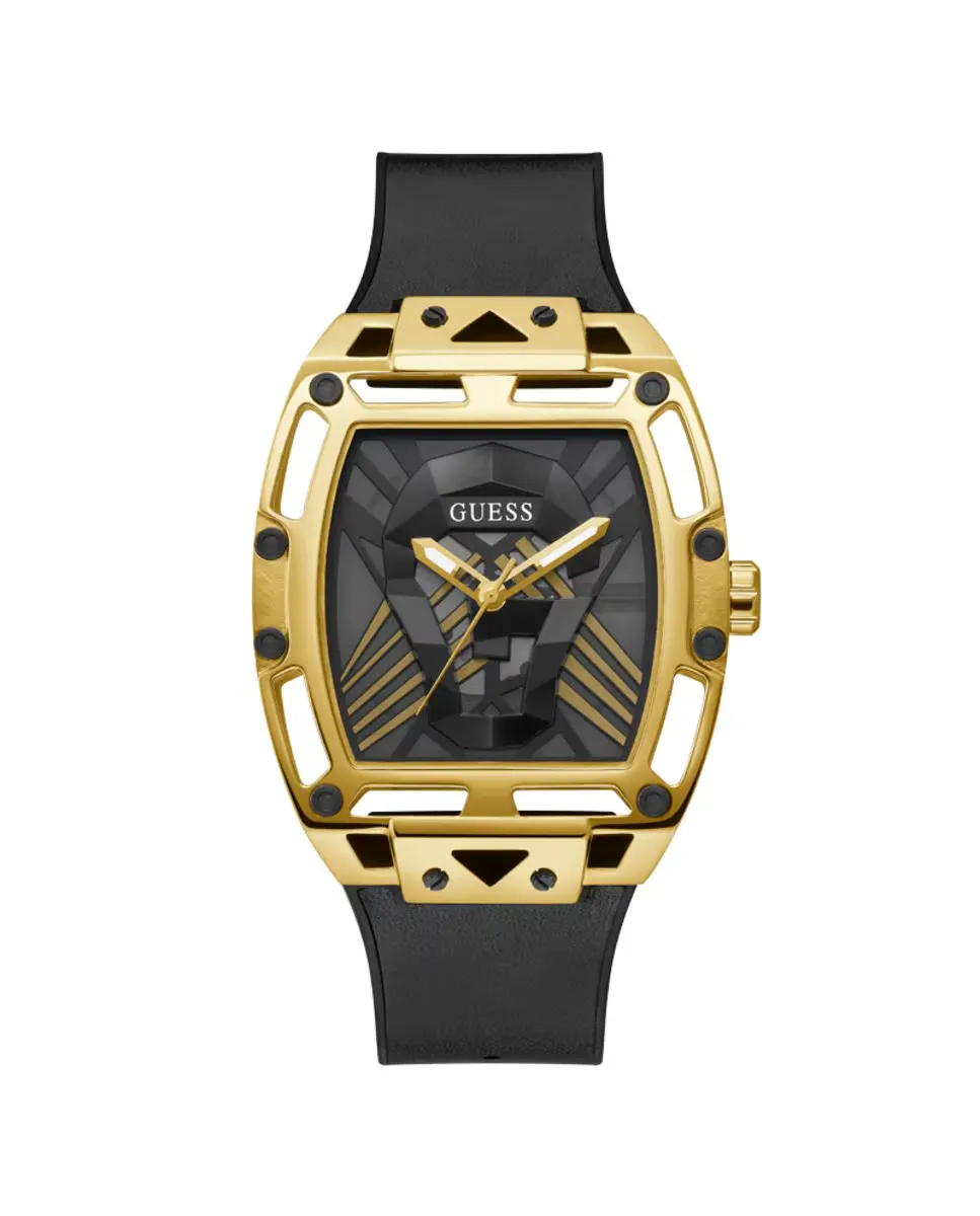 

Мужские часы Legend GW0500G1 с силиконовым ремешком и черным ремешком Guess, черный