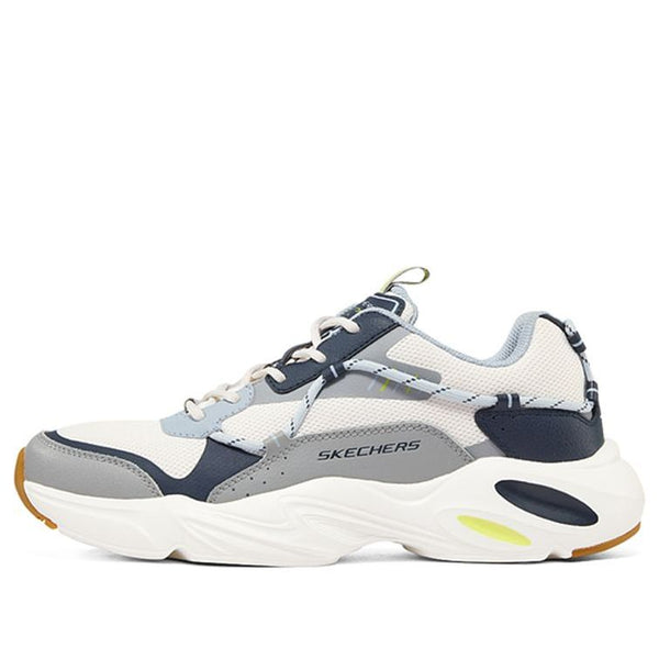 

Кроссовки stamina airy 'high wind - navy grey' Skechers, синий