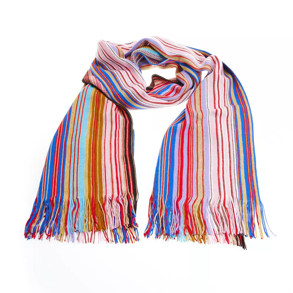 

Многоцветный шерстяной женский шарф Missoni