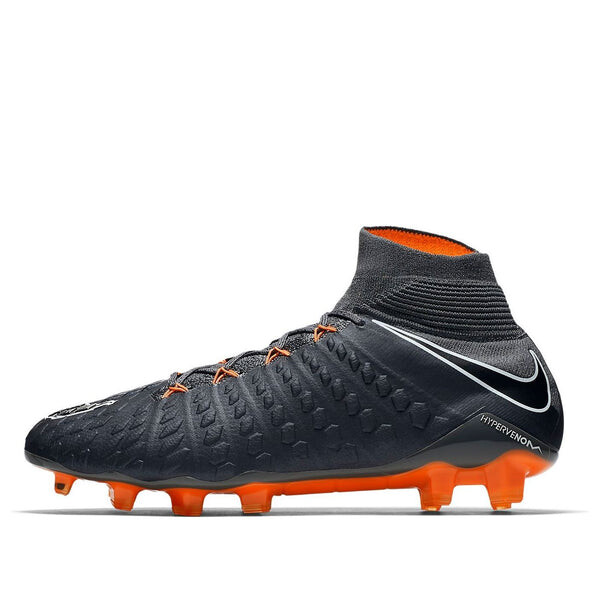 

Кроссовки hypervenom phantom 3 elite df fg Nike, серый