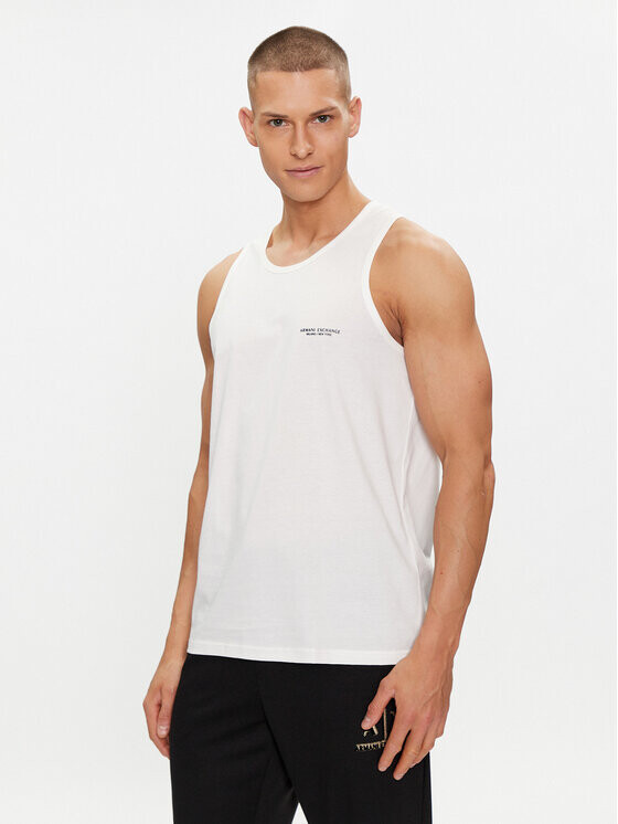 

Майка стандартного кроя Armani Exchange, белый