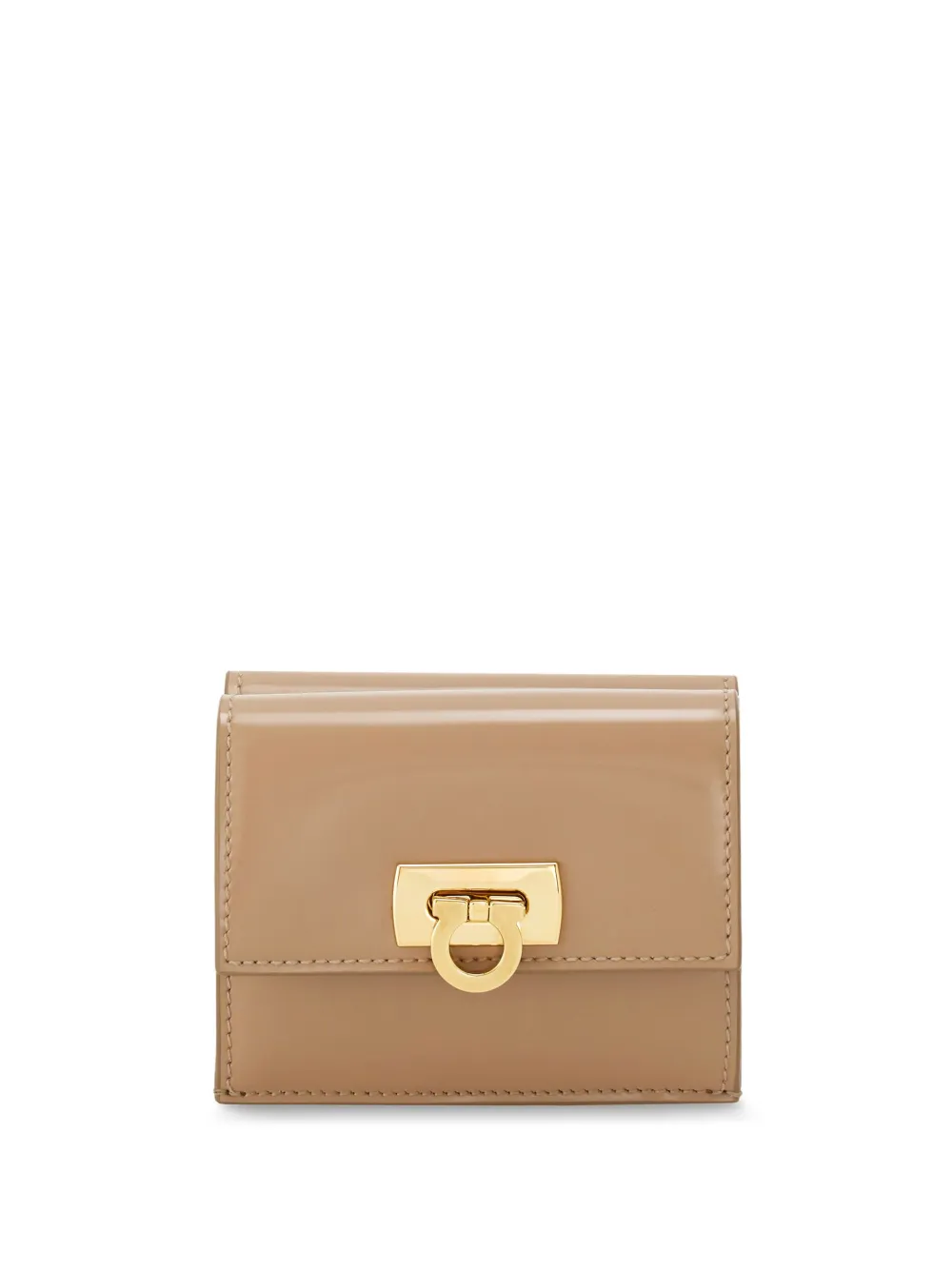 

Кошелек с пряжкой Gancini Ferragamo, нейтральный