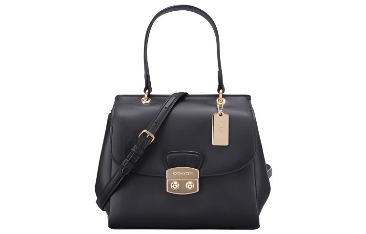 

COACH Сумка-мессенджер Avary Leather, сумка через плечо, сумка через плечо, черная, женская, Trumpets