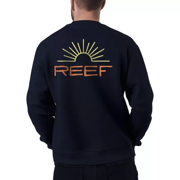 

Мужской облегчённый флисовый свитшот Reef, синий
