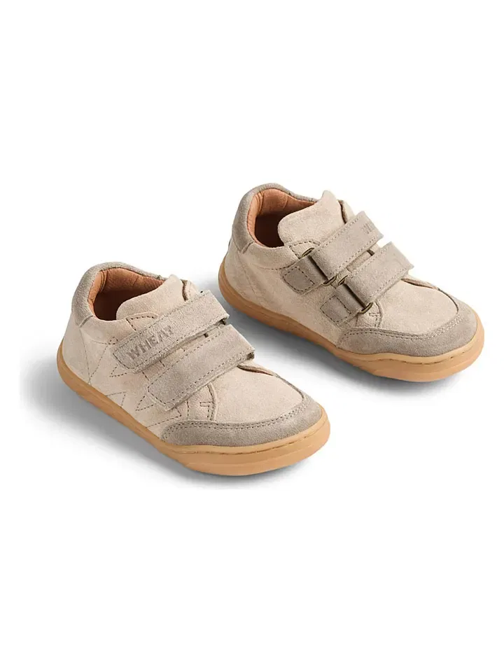 Кроссовки велюровые Wheat Beige