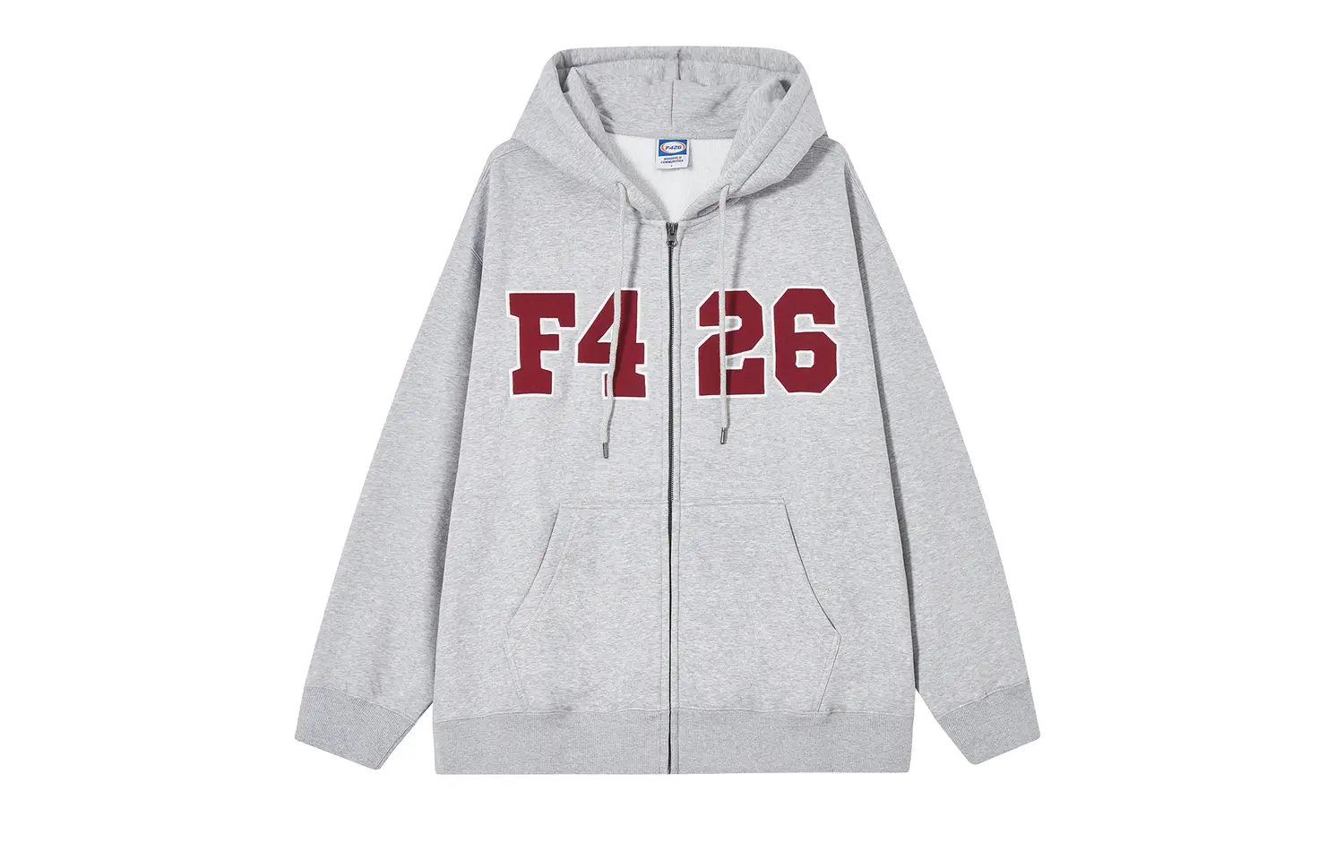 

Свитшот унисекс F426, бордовый