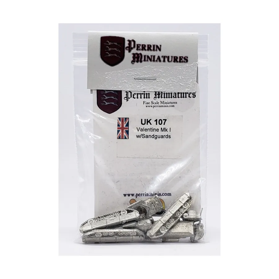 

Валентайн МК I с Песчаными Стражами, WWII Miniatures - UK & Commonwealth (10mm) (Perrin Miniatures)