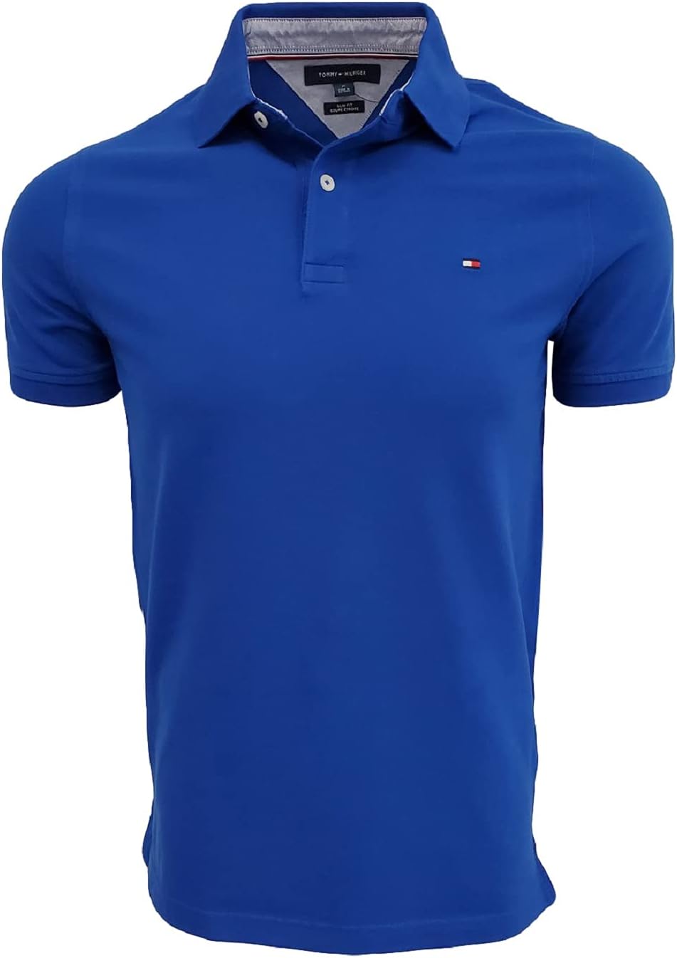 

Мужское поло Tommy Hilfiger Regular, Royal Blue, Синий, Мужское поло Tommy Hilfiger Regular, Royal Blue