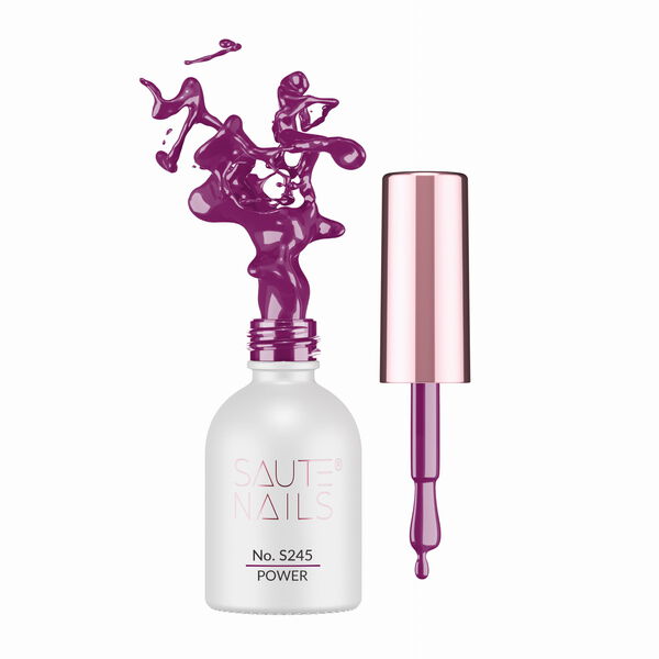 

Гибридный лак s245 power, 8 мл Saute Nails, цвет s245 power