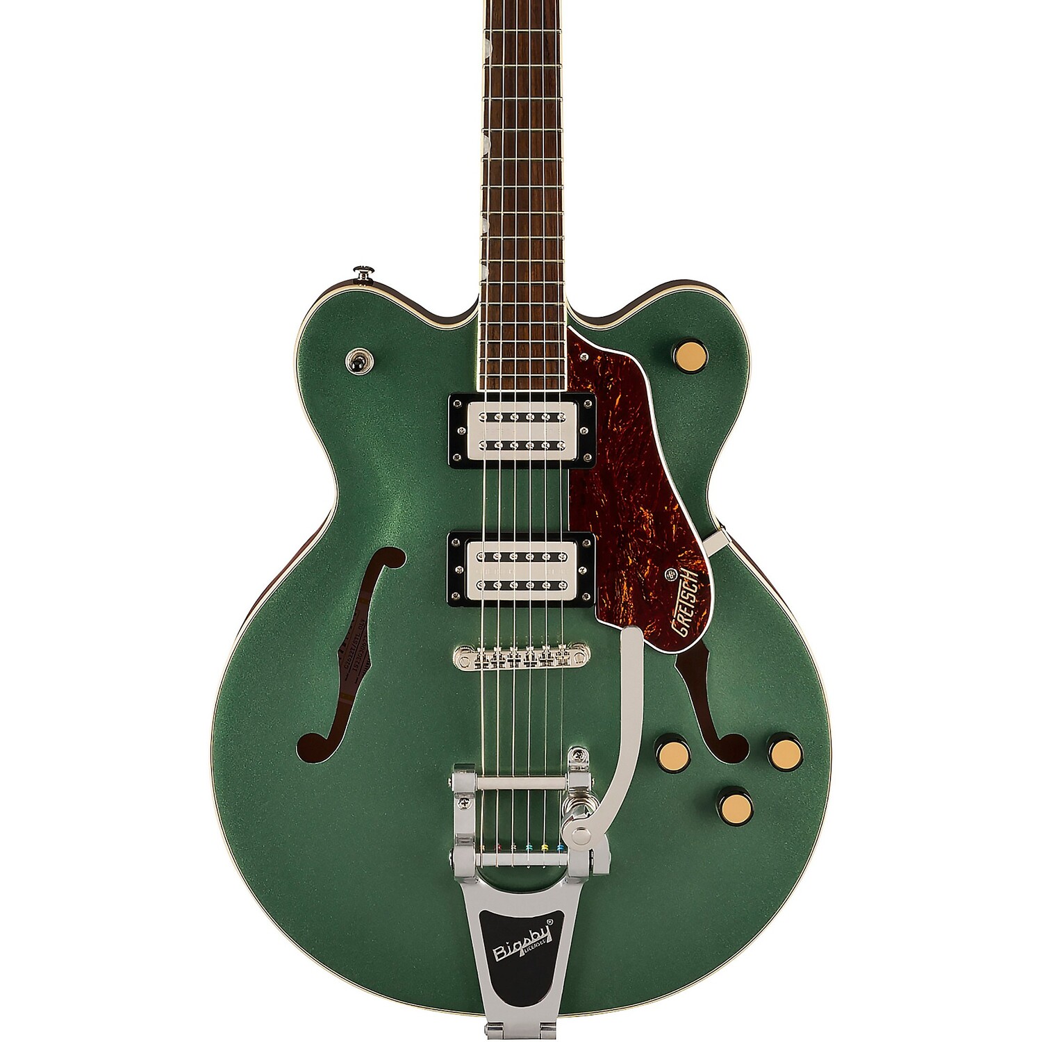 

Gretsch Guitars G2622T Streamliner Центральный блок двойной вырезки с электрогитарой Bigsby Steel Olive