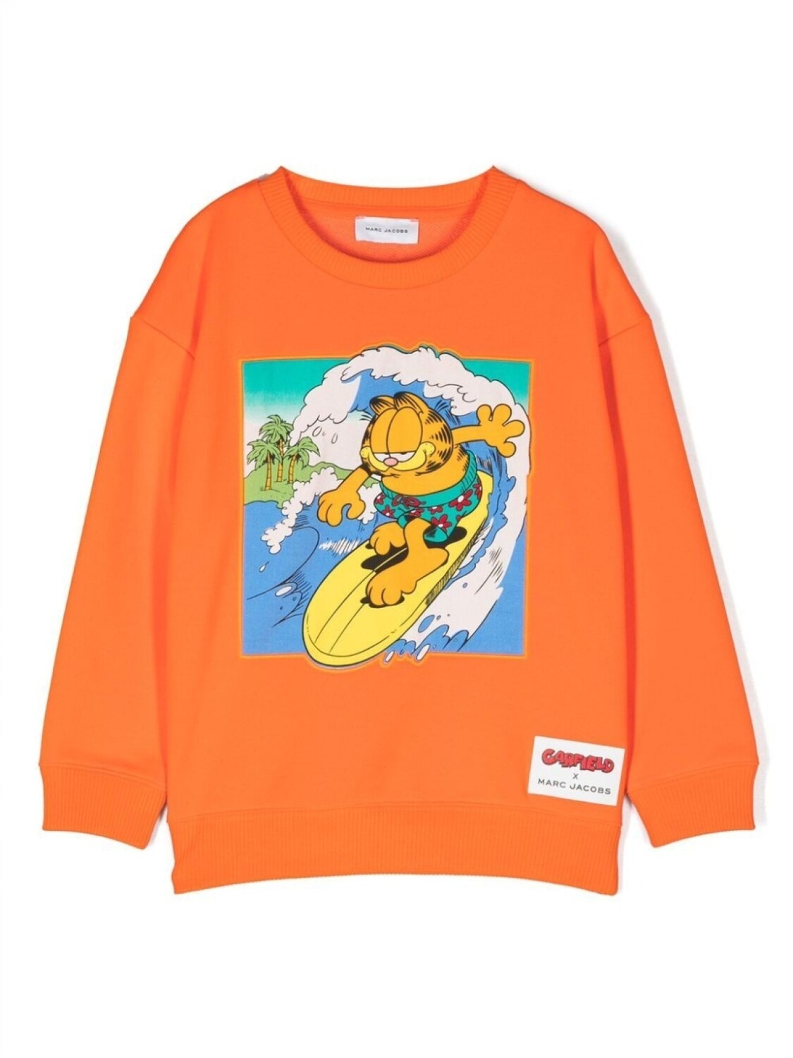 

Marc Jacobs Kids толстовка с графичным принтом, оранжевый