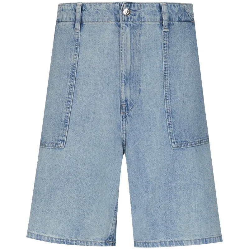 Джинсовые шорты мужские Calvin Klein, XD0-Denim Light Blue