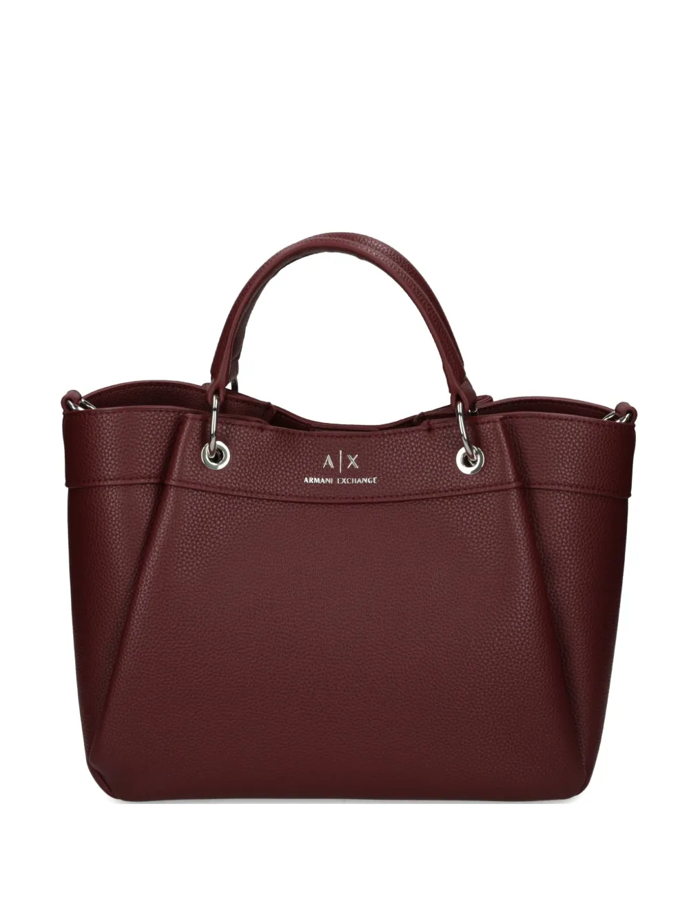 

Сумка-тоут с двойной ручкой Armani Exchange, красный