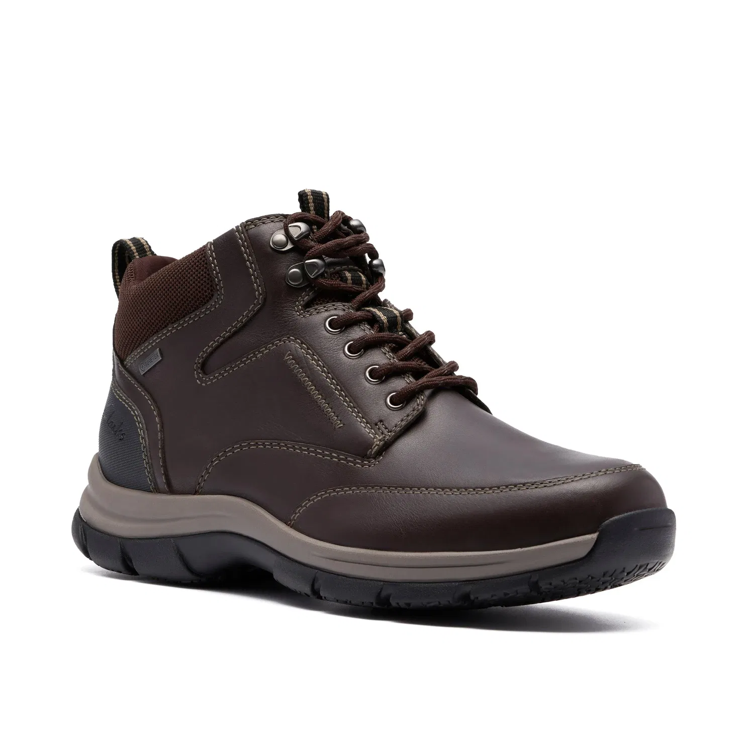 Ботинки на шнуровке GORE-TEX Clarks, коричневый — фото 4