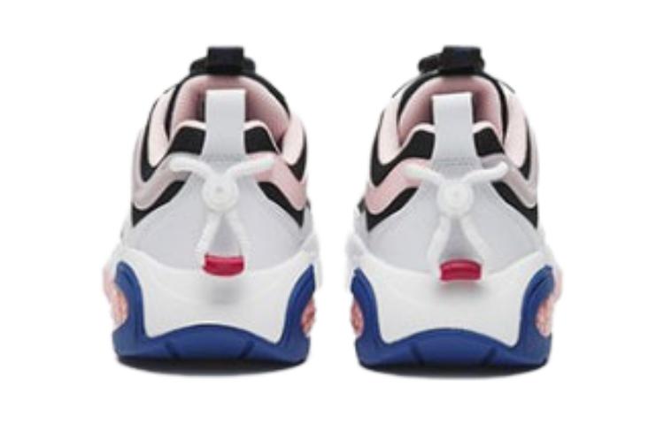 Antakids Скользоустойчивые низкие детские повседневные кроссовки Black Anta White Apricot Blossom Pink для подростков — фото 4