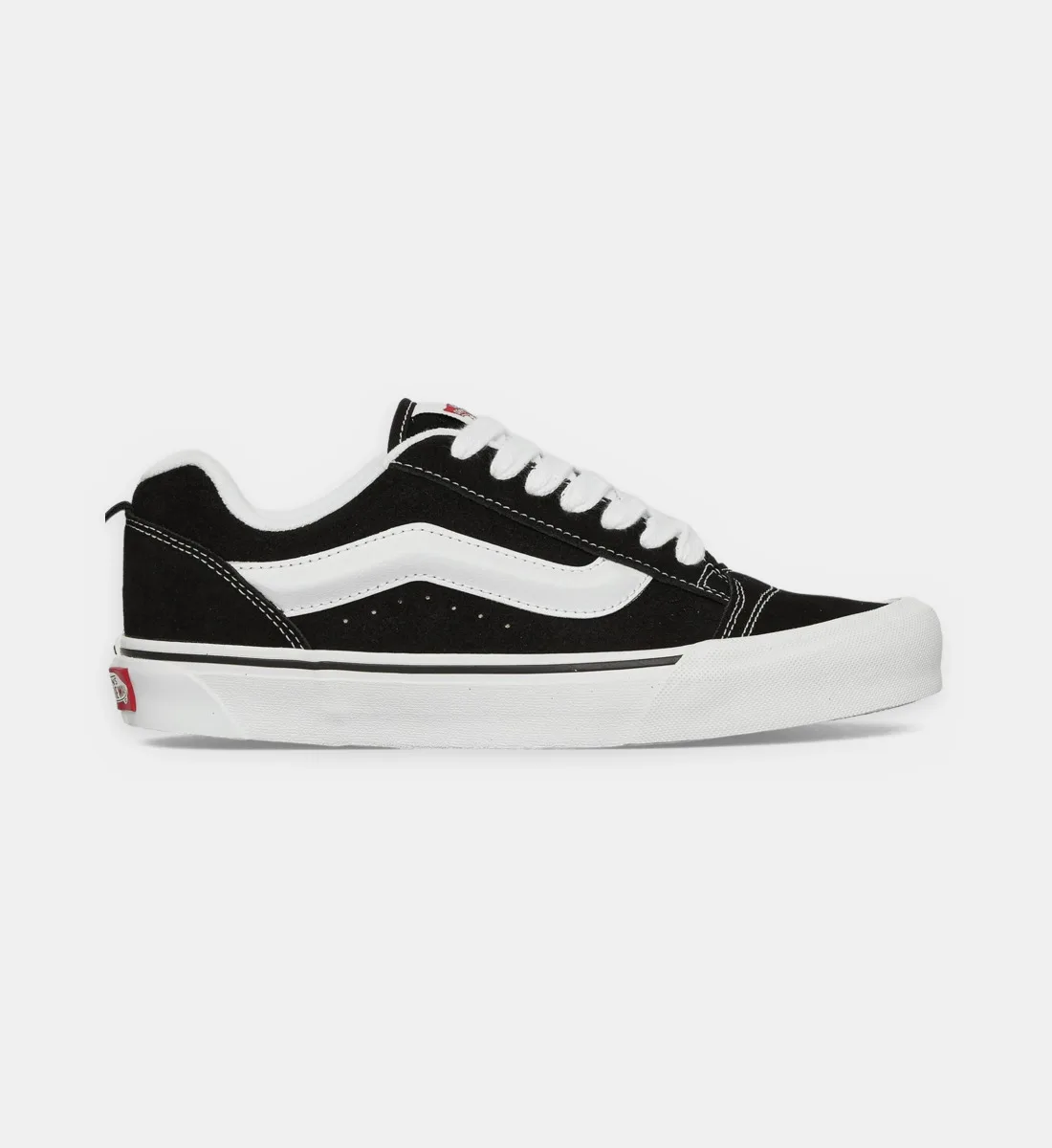 Низкие кеды Knu Skool из кожи Vans, черный