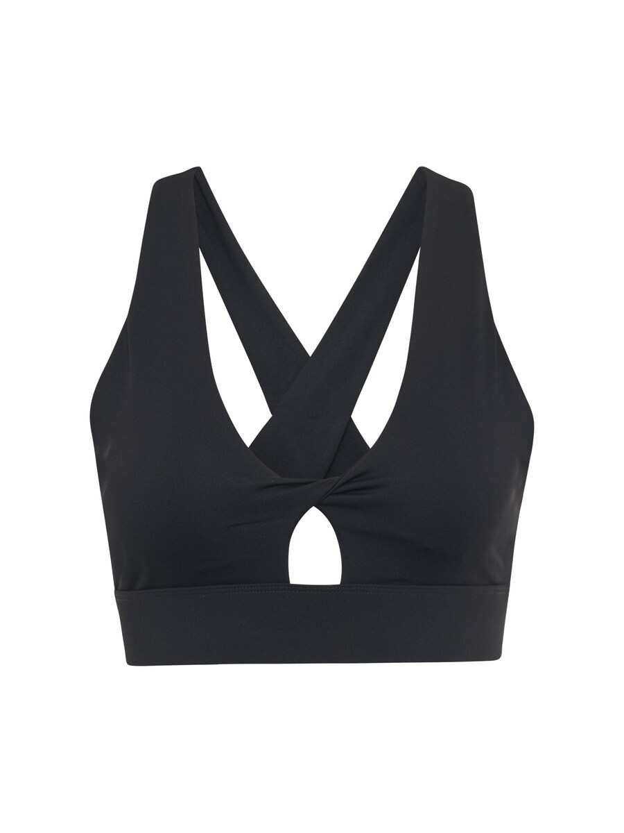 

Спортивный бюстгальтер-бралетт Fabletics Oasis Twist, черный
