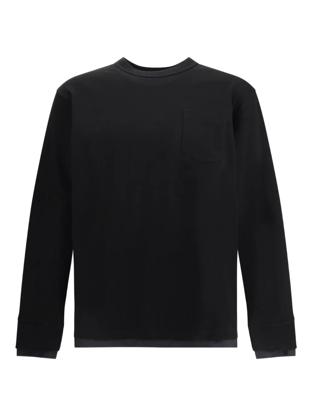 

Футболка с карманами SACAI, черный